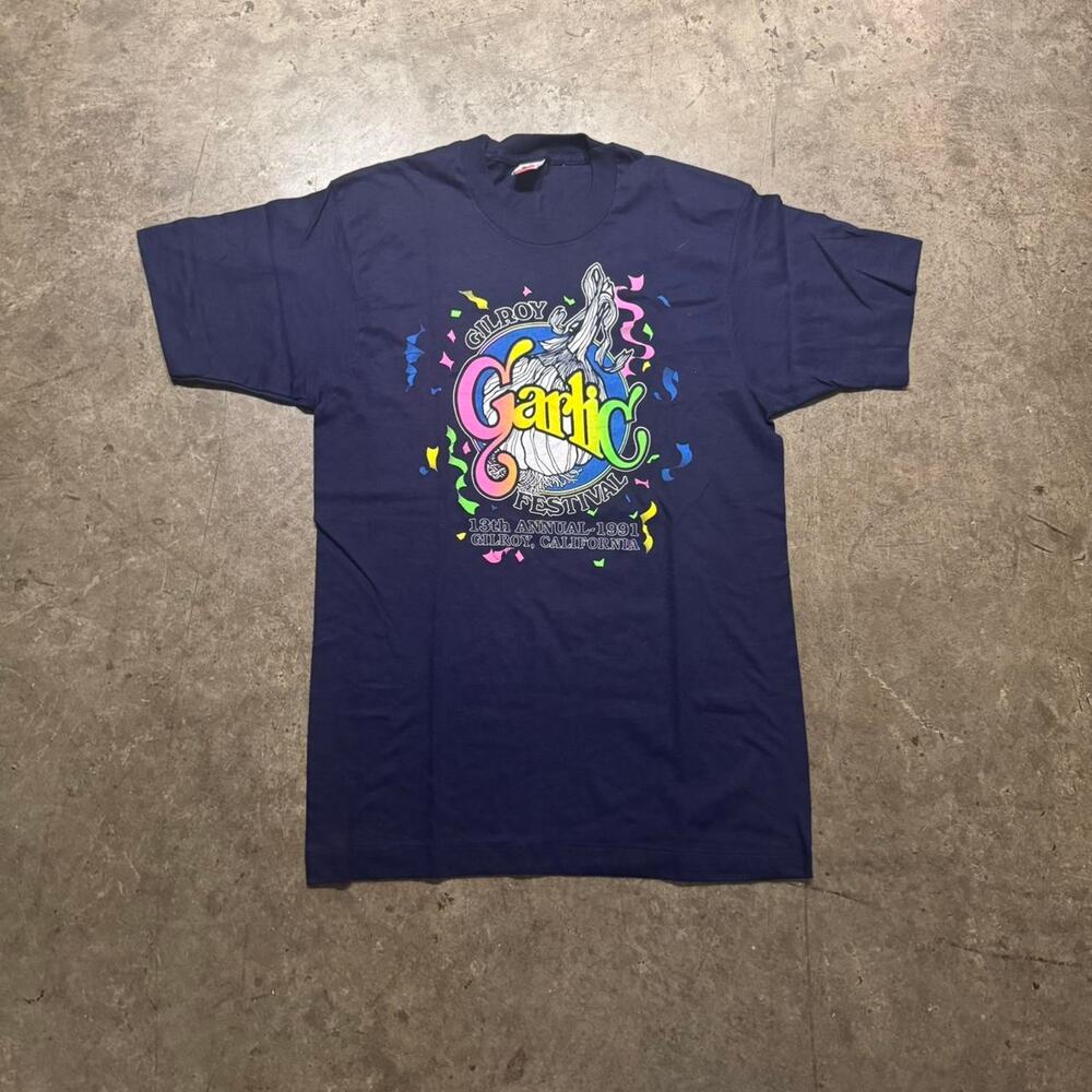 1991 gilroy garlic festival cotton